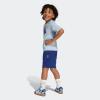 imageadidas boys Disney Mickey Mouse Tshirt SetWonder BlueDark BlueCrew Yellow