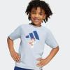 imageadidas boys Disney Mickey Mouse Tshirt SetWonder BlueDark BlueCrew Yellow