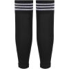 imageadidas unisex Copa Soccer Sleeves 2pack  Precut Sock Sleeves for Men Women ampamp Kids Fits Over Shin GuardsBlackWhite