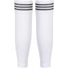 imageadidas unisex Copa Soccer Sleeves 2pack  Precut Sock Sleeves for Men Women ampamp Kids Fits Over Shin GuardsWhiteBlack