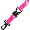 imageadidas unisexadult Lanyard for Keys Id Badge Holder Keychain With Breakaway Buckle20 Shock Pink