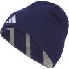 imageAdidas Mens Reversible Skully Beanie  Standard Fit Winter Hat Skull CapDark BlueGrey Fourgrey TwoWhiteSkully