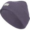 imageAdidas Womens Premium Cuffed Beanie  Tall Fit Knit Winter HatPreloved VioletClear Granite GreyWhite