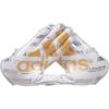 imageadidas Adizero 12 Big Mood Elite Adult Receiver GloveWhiteMetallic Gold