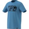 imageadidas Boys Messi Icon Graphic TShirtSemi Blue Burst