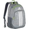 imageadidas Creator School Backpack for Girls ampamp Boys  Durable BookbagAdi Font Madness Stone GreyLucid Lime GreenWhite