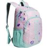 Splatter Sandy Pink/Semi Flash Aqua Blue
