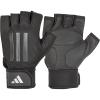 imageadidas Elite Training ampamp Weightlifting Gloves Fingerless Workout GlovesGrey