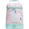 imageadidas Excel Insulated Lunch Bag Cooler with Zipper Pocket for Ice Pack and Clip Temperature Control InsulationSplatter Sandy PinkSemi Flash Aqua Blue