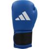 imageadidas Hybrid 25 Boxing Gloves  for Boxing MMA Kickboxing Muay Thai Beginner Punching Bag Workouts Designed for Men ampamp Women Enhanced Training PerformanceBlue