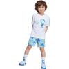 imageadidas Kids Disney Lilo and Stitch TShirt SetWhiteSemi Flash Aqua