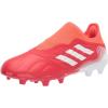 imageadidas Mens Copa Sense3 Laceless Firm Ground Soccer ShoeRedWhiteSolar Red