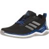 imageadidas Mens Freak X Carbon Mid Football ShoeBlackIronCollegiate Royal