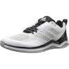 imageadidas Mens Freak X Carbon Mid Football ShoeWhiteMetallic SilverBlack