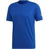 imageadidas Mens Freelift Sport Prime Heather TeeCollegiate Royal