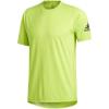 imageadidas Mens Freelift Sport Ultimate Solid TeeSemi Solar Slime