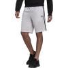 imageadidas Mens Primegreen Essentials Warm Up Shorts Training Casual Bottoms Casual Drawstring  GreyWhiteBlack