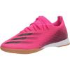 imageadidas Mens X GHOSTED3 Soccer ShoeShock PinkBlackScreaming Orangeindoor