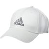 imageadidas Mens Zags 20 Structured Mid Crown AFlex Stretch Fit HatWhite
