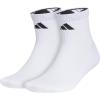 imageadidas Pure Training High Quarter Sports Performance Socks 2PairWhiteBlack