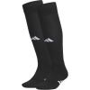 imageadidas Rivalry Field Team Sports Socks for Men Women Youth Boys and Girls MoistureWicking NCAA CompliantBlackWhite2