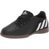 imageadidas Unisex Predator Edge4 in Sala Soccer Shoe  Kids Soccer CleatCore BlackWhiteVivid Red