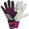 imageadidas UnisexAdult Competition Predator Goalie GlovesBlackWhiteTeam Shock Pink