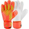 imageadidas UnisexAdult Match Predator Goalie GlovesSolar RedTeam Solar GreenTeam Solar Green