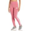 imageadidas Womens Future Icon Three Stripes LeggingsPink Strata