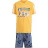 imageadidas boys Disney Mickey Mouse Tshirt SetPreloved YellowOff White