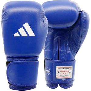 imageADIDAS Amateur Competition Boxing and Kickboxing Gloves USA Boxing Approved and IBA ApprovedBlue