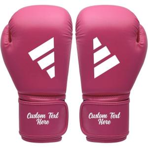 imageAdidas Custom Boxing Gloves  Speed 50  for Boxing Kickboxing MMA Bag Training ampamp Fitness  Custom Boxing Gloves for Gifts SouvenirsPink White