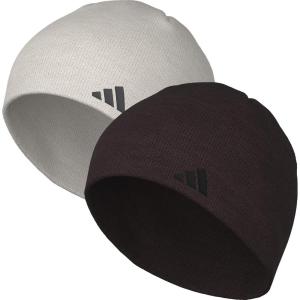 imageAdidas Mens Beanie 2Pack  Standard Fit Winter Knit Hat Skull CapWonder Alumina GreyBlackShadow Brown Grey Six