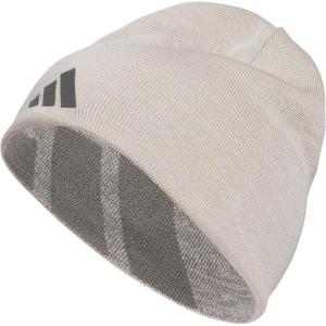 imageAdidas Mens Reversible Skully Beanie  Standard Fit Winter Hat Skull CapGreyWonder AluminaSkully