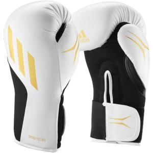 imageAdidas Speed TILT 150 Boxing Gloves  Training Boxing Gloves for Men ampamp Women  Heavy Bag Gloves Kickboxing Gloves Punching Gloves for Fitness ampamp MMAWhiteGoldBlack