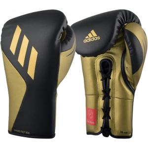 imageAdidas Tilt 350 Pro with Lace Closure  with New Tilt Technology  for Men Women Unisex  Sustainable Vegan Leather Boxing Kickboxing MMA Training GlovesBlackGold