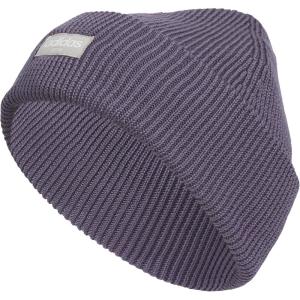 imageAdidas Womens Premium Cuffed Beanie  Tall Fit Knit Winter HatPreloved VioletClear Granite GreyWhite
