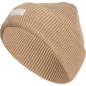 imageAdidas Womens Premium Cuffed Beanie  Tall Fit Knit Winter HatWarm Sandstone BeigeCream White