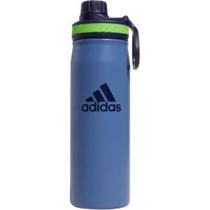 imageadidas 20 oz Stainless Steel Water Bottle Insulated DoubleWalled 188 Metal Men Women Girls and BoysCrew BlueDark BlueLucid Lime Green