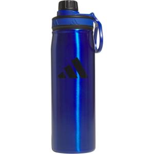 imageadidas 20 oz Stainless Steel Water Bottle Insulated DoubleWalled 188 Metal Men Women Girls and BoysTeam Royal BlueBlack