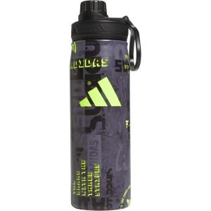 imageadidas 20 oz Stainless Steel Water Bottle Insulated DoubleWalled 188 Metal Men Women Girls and BoysUpscaled MixblackLucid Lemon Yellow