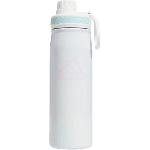 imageadidas 20 oz Stainless Steel Water Bottle Insulated DoubleWalled 188 Metal Men Women Girls and BoysWhiteOrchid Fusion PurpleSemi Flash Aqua Blue
