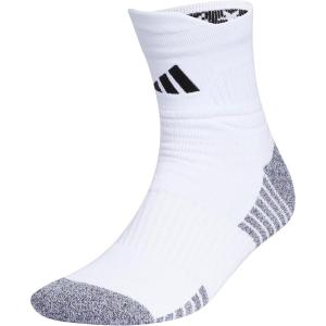 imageadidas 5Star Football High Quarter Ankle Socks for Men and Womens Team SportsWhiteBlack