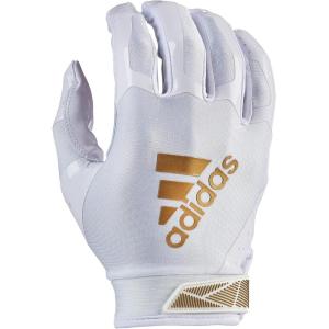 imageadidas ADIFAST 30 Adult Football Receiver GloveWhiteMetallic Gold