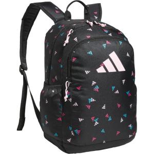 imageadidas Affiliate Small Backpack for Women and Men Durable Bag with Laptop Sleeve Halftone Gradient Bliss LilacBliss Lilac Purple One Size3 Bar Toss Blackclear PinkClear Pink