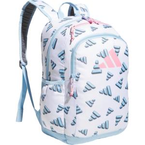 imageadidas Affiliate Small Backpack for Women and Men Durable Bag with Laptop Sleeve Halftone Gradient Bliss LilacBliss Lilac Purple One Size3d Aop WhiteClear Sky BlueClear Pink