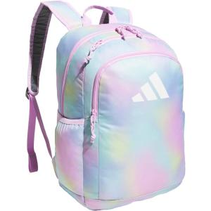 imageadidas Affiliate Small Backpack for Women and Men Durable Bag with Laptop Sleeve Halftone Gradient Bliss LilacBliss Lilac Purple One SizeHalftone Gradient Bliss LilacBliss Lilac Purple