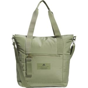 imageadidas All Me Tote for Women Large Crossbody Bag with Shoulder Strap Black20 OSFATent GreenGold Metallic20
