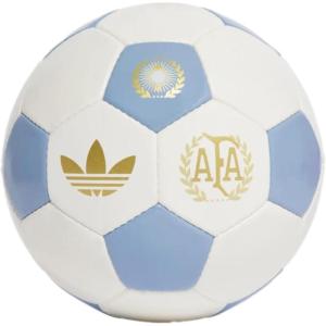 imageadidas Argentina 50 Years Soccer Ball  Commemorative Edition Size 5 Soccer Ball HandStitched with Special HeritageInspired Badge Inflation Required