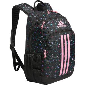 imageadidas Creator School Backpack for Girls ampamp Boys  Durable BookbagSpeckle BlackBliss PinkBlack